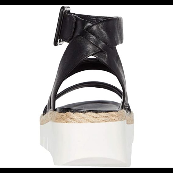 Franco Sarto😀NEW😀Jackson buckle sandal black - Picture 5 of 8